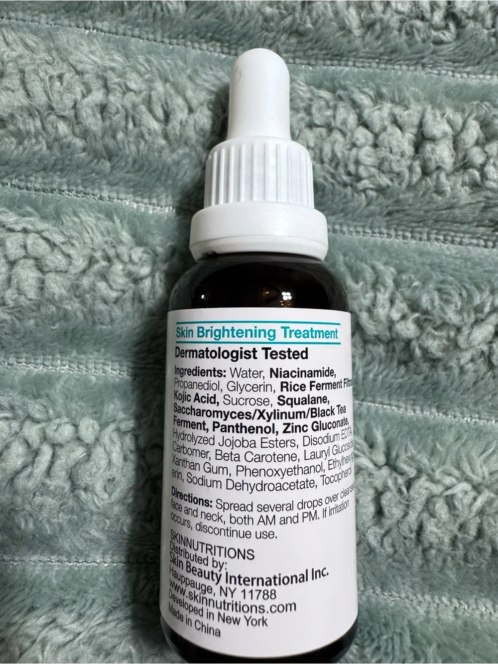 New Sealed Bottle Niacinamide 5% + Squalane Serum Fragrance Free